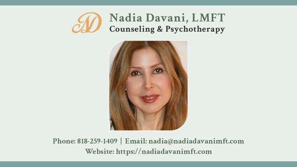 Nadia Davani, LMFT