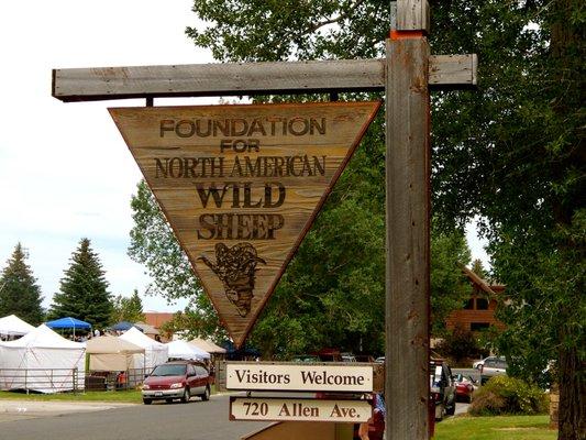 Signage out front clearly visible from the street/sidewalk.