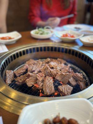 Kbbq beef kalbi