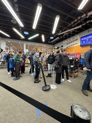 Longest line for rentals but staff is so kind and sweet and the most helpful