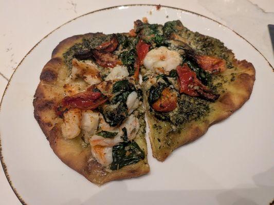 Shrimp flatbread!