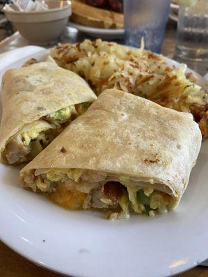 Breakfast burrito