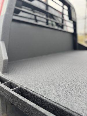 Transform your flatbed and headache rack with Mil-Spec Liner from Central Ohio Upfitters.