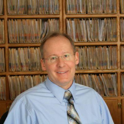 Insurance agent David Dombrowsky.