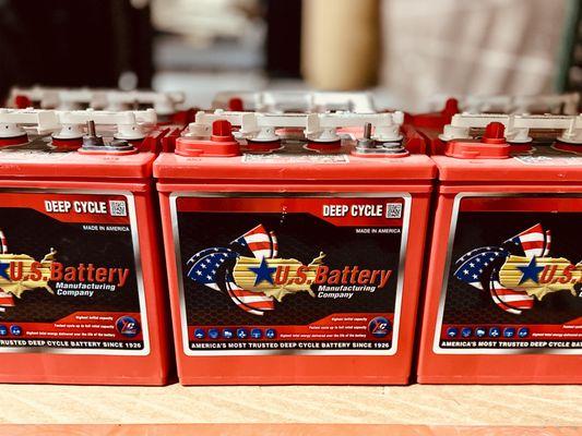 US Battery 6V 232Ah deep cycle batteries