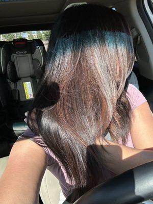 Natural lighting, no filter. I love it