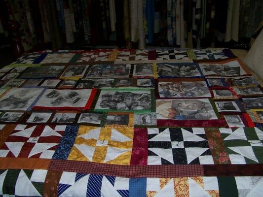 Quilt I Made For One Of My Brothers Of Our Family