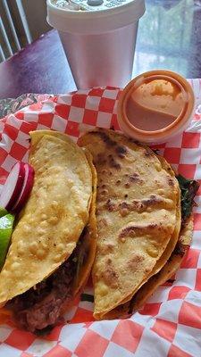 Hands down the best birria tacos I've had. SO GOOD!!