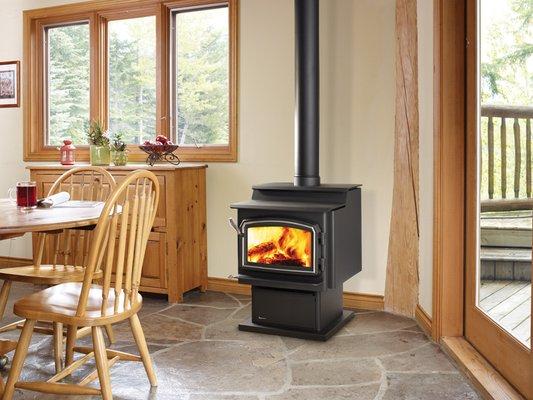 We sell and install Free Standing Woodstoves