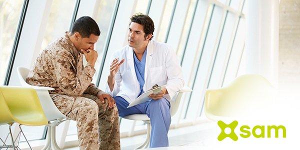 SAM is being used by elite military personnel, active duty and retired veterans.