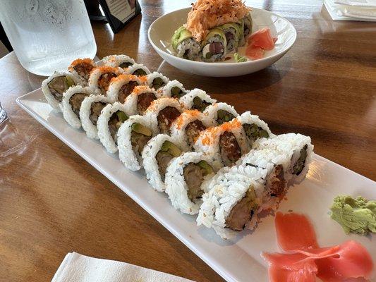 Just a few rolls to start