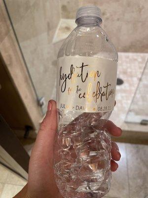 This is what was served with our picnic dinner in place of the cocktails and wine advertised on the website.