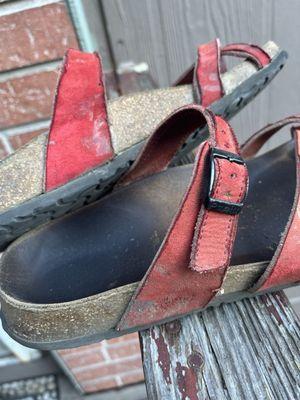 Birkenstocks repaired