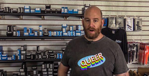 Kevin Schlossberg, owner. So inspirational, I had no idea he was such a HUGE pride supporter!