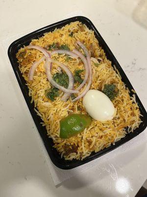 Lamb biryani