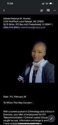 photo of Athalie-Netanya A.