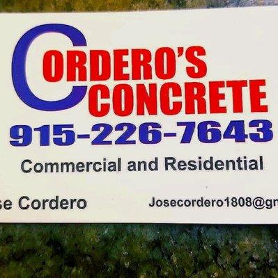 Photo of Cordero's Concrete C.