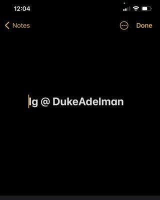 Photo of Duke A.