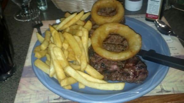 Strip steak n fries
