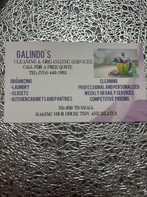 Galindo’s Cleaning and Organizing Services