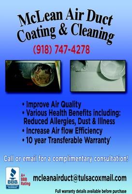 McLean Air Duct Coating & Cleaning