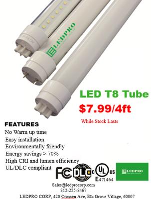 LED T8 Tube is On Sale Now