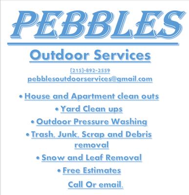 Pebbles Outdoor Services