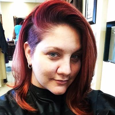 She did exactly what I wanted!!! I love my super fun cut.