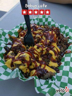 Bbq beef tots