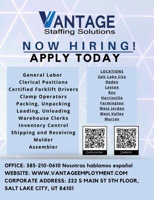 Vantage Staffing Solutions