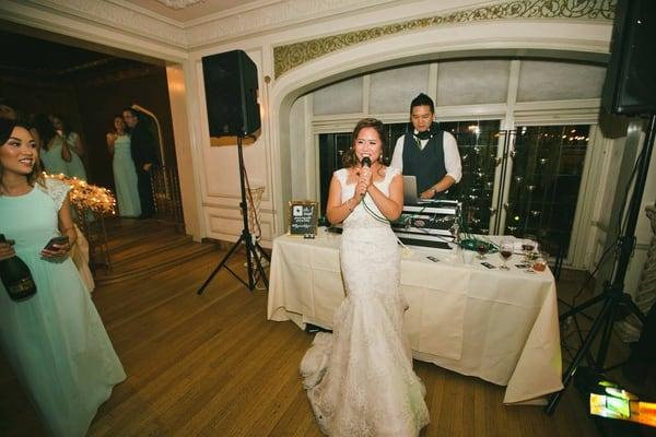 Tram and Eric's stunning wedding at the Palmdale Estates in Fremont