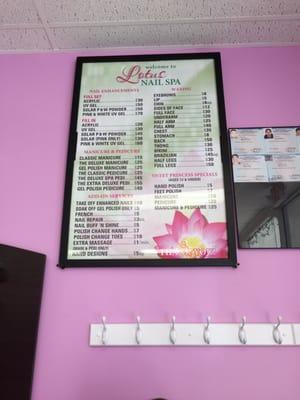 Price list 01/03/2016