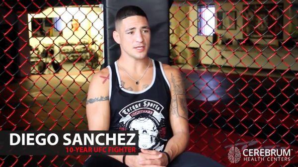 Diego Sanchez credits Cerebrum with improved performance after 10 years of professional UFC fighting.