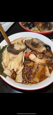 Black garlic ramen