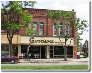 Garrisons Men's Shop on Main St. in Wellsboro, PA