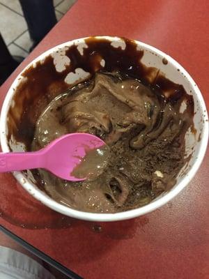 Yes so I ate it a little bit so it might not look so good to you right now.