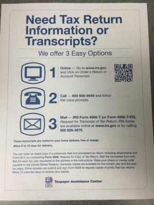 Need transcript? Here other ways you can get them.