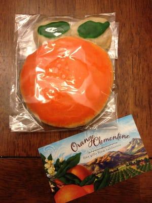 Darling Clementine cookie treat from Orange Clementine