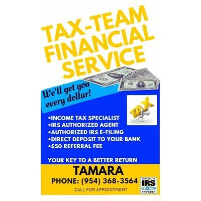 Tax-Team Financial service