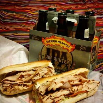 Spot on subs every time. Boarshead is delicious. Plus I can browse for beer and snacks as I wait. Winning.