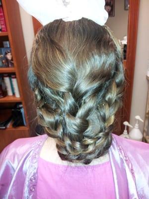 Hair by Blerina at Gina's