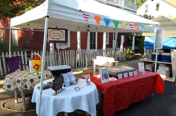 My humble market beginnings 4 years ago in Sonora! I've kept my customers there to this day, and I periodically deliver to all of them!