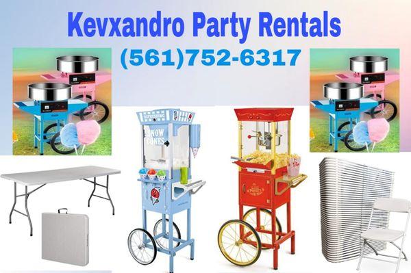Kevxandro party rentals
