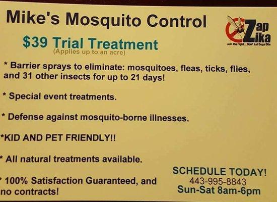 Mikes Mosquito Control