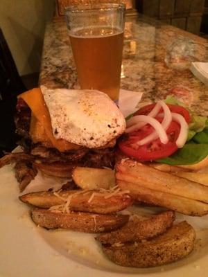 The Delight with a pint of Boulevard Tank 7!