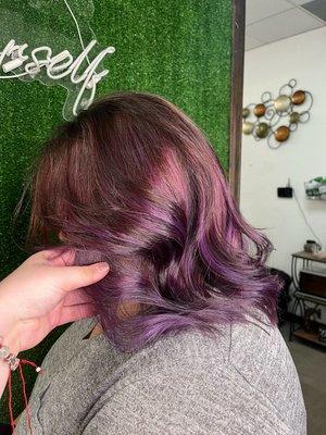 Highlights with a Fantasy/Vivid color
