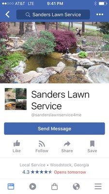 Sander's Lawn Service
