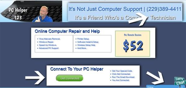 Contact Your PC Helper, Connect, Get Computer Help
