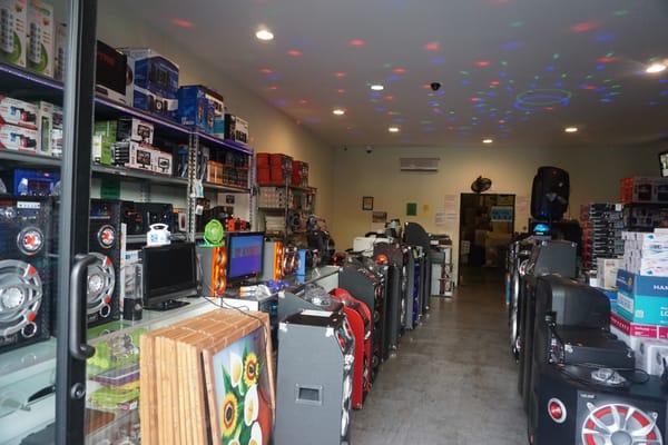 What you can see as you enter our store.