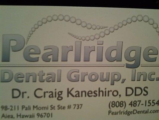 Craig M Kaneshiro, DDS